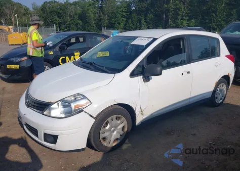 2010 Nissan Versa S/Sl from USA, damaged, VIN 3N1BC1CP6AL455845